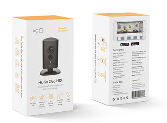 Oco HD Camera with Micro SD card support and Cloud